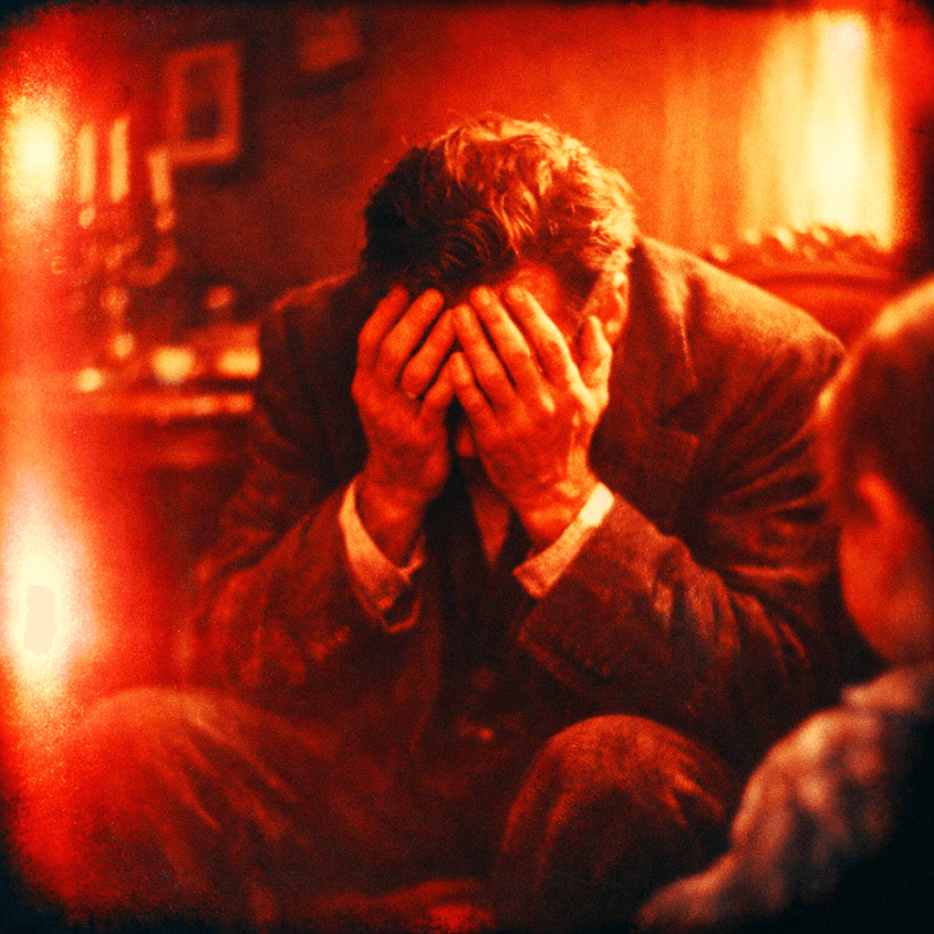 Shrouded Terror in Crimson Light